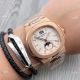 Patek Philippe Annual calendar Nautilus Chocolate Dial Rose Gold Watches (5)_th.jpg